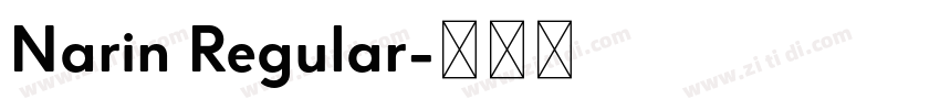 Narin Regular字体转换 Narin Regular字体转换